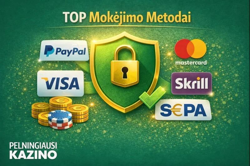Pelningiausi kazino Lietuvoje – licencijos, saugumas ir greitos išmokos